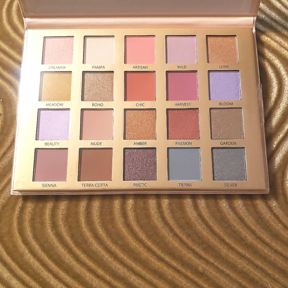 bebe Soft Nudes Eyeshadow Palette — Neutral, Pink, Gold & Purple Shades - Picture 2 of 3